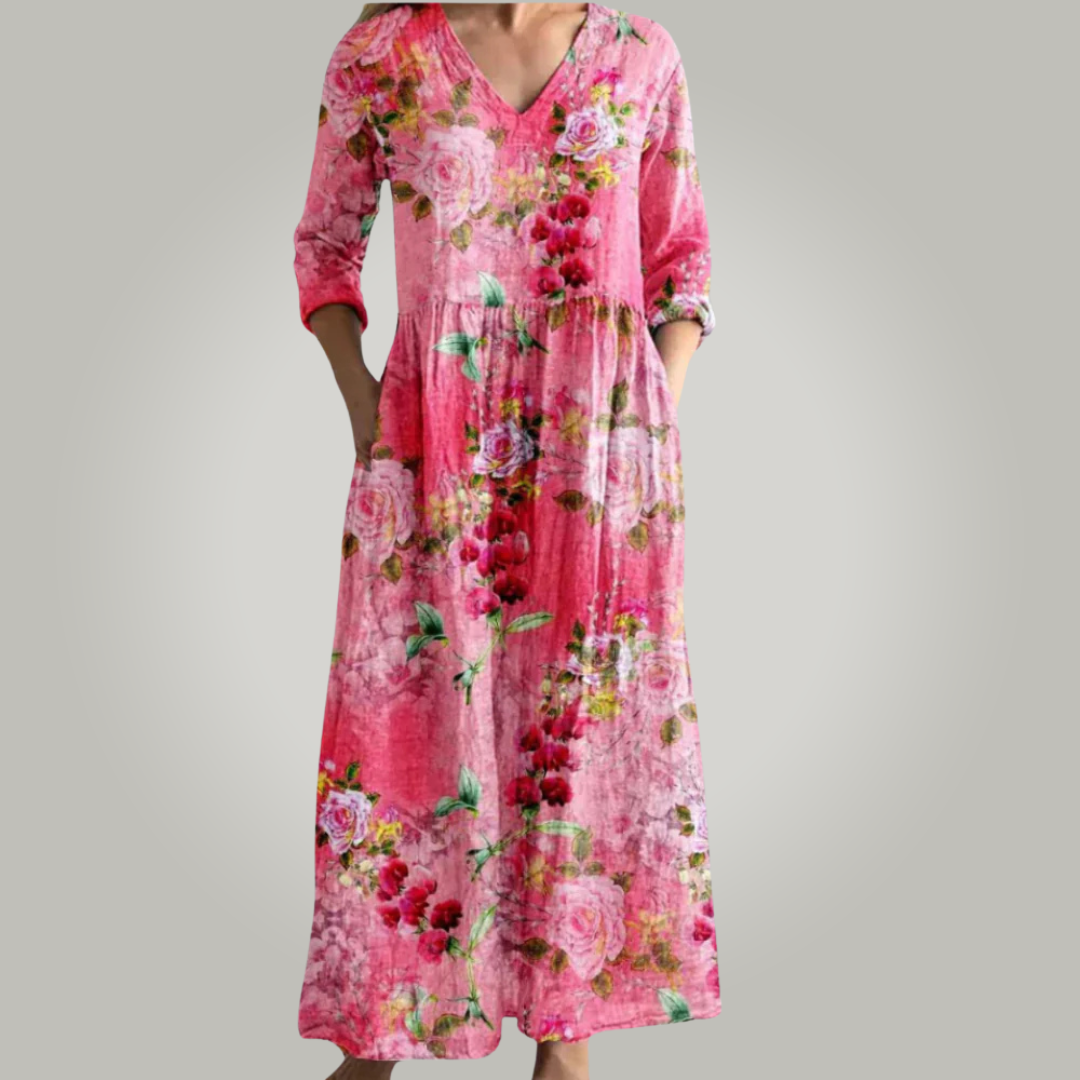 Dafne™ | Vestito estivo in stile bohémien con maniche a sbuffo