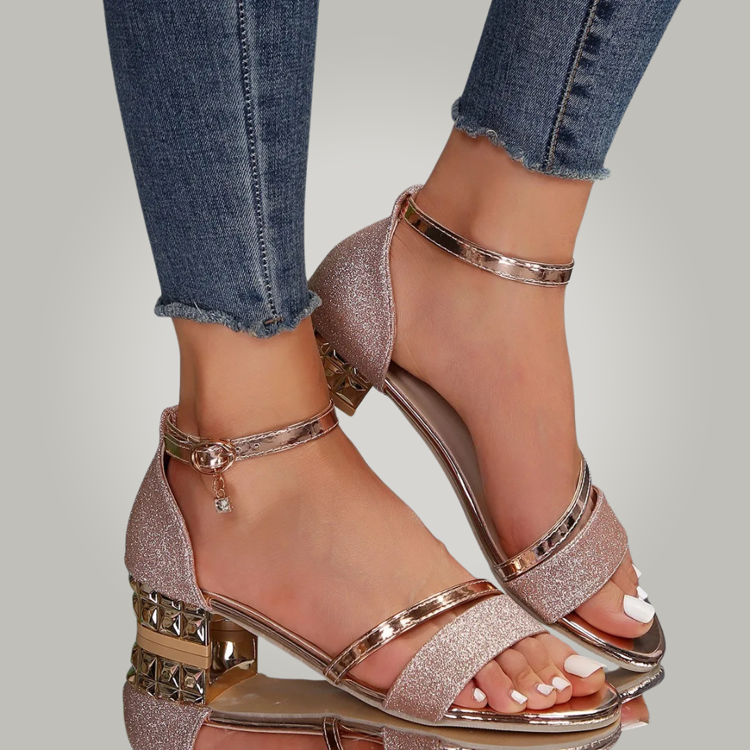 Zoey™ | Sandali artigianali con cinturino per look estivi comodi
