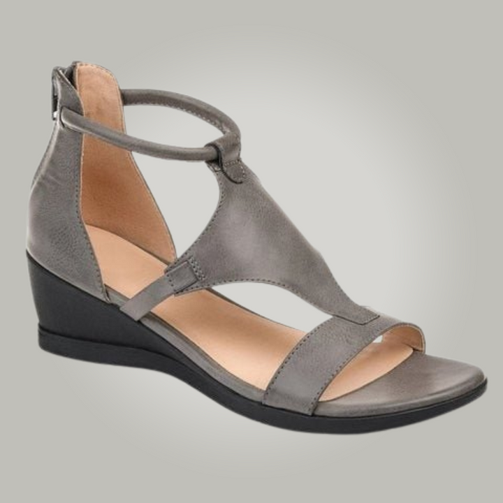 Carolina™ | Sandali ortopedici in pelle qualità premium per camminare comode