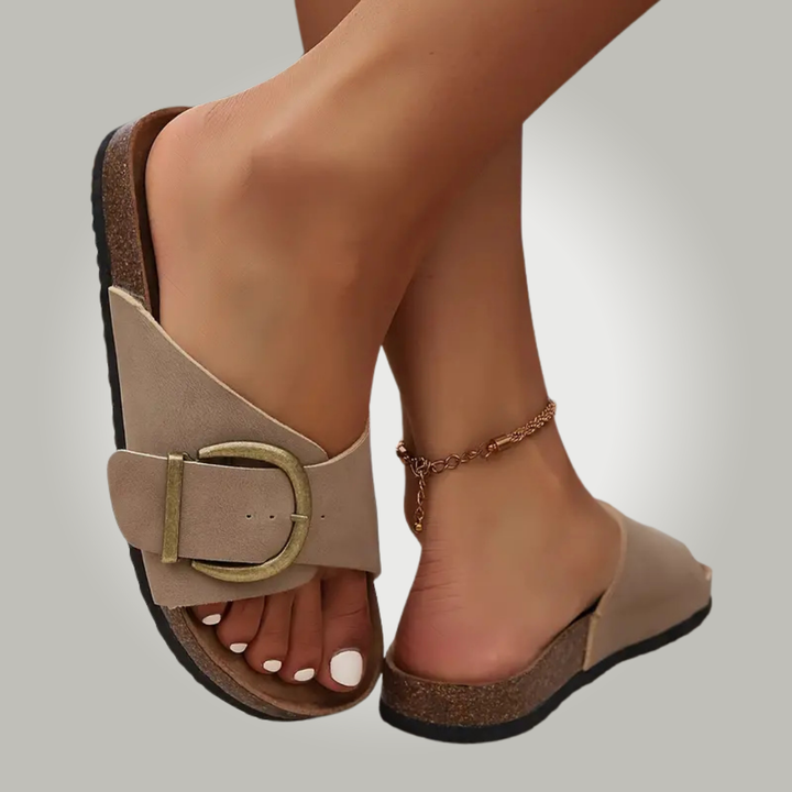 Naomi™ | Sandali ortopedici con suola ammortizzata