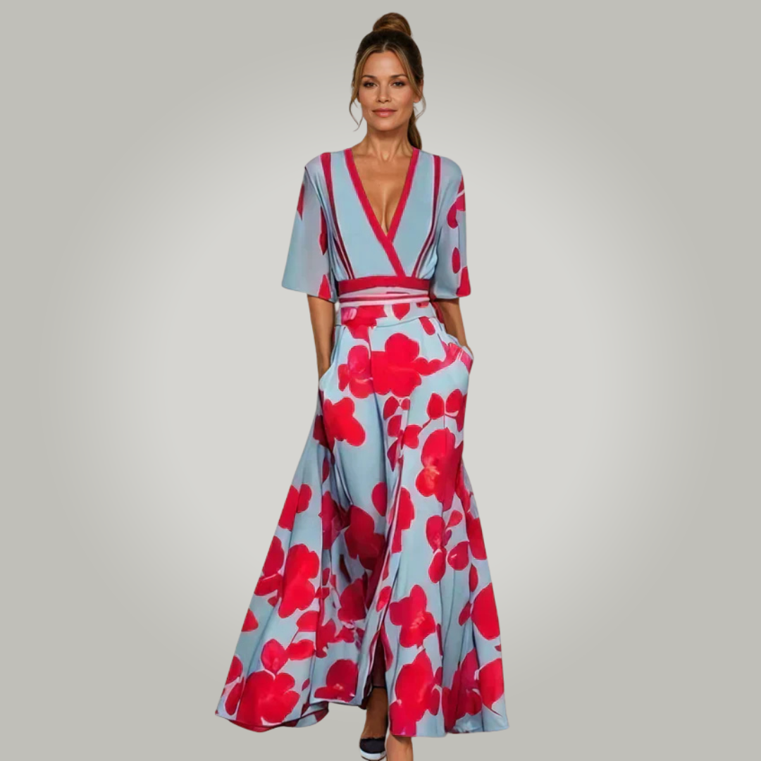 Andrina™ | Vestito in tessuto premium che valorizza la silhouette