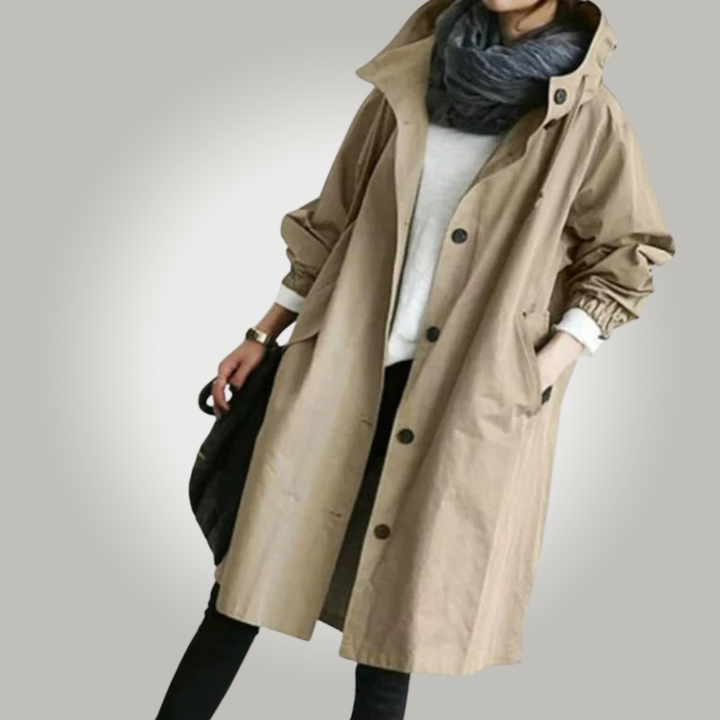 Ludmilla™ | Trench leggero in tessuto premium per un look sofisticato