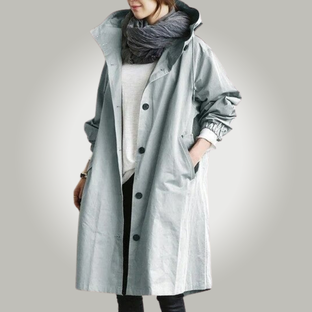 Ludmilla™ | Trench leggero in tessuto premium per un look sofisticato