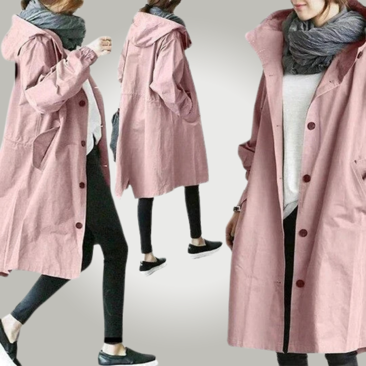 Ludmilla™ | Trench leggero in tessuto premium per un look sofisticato