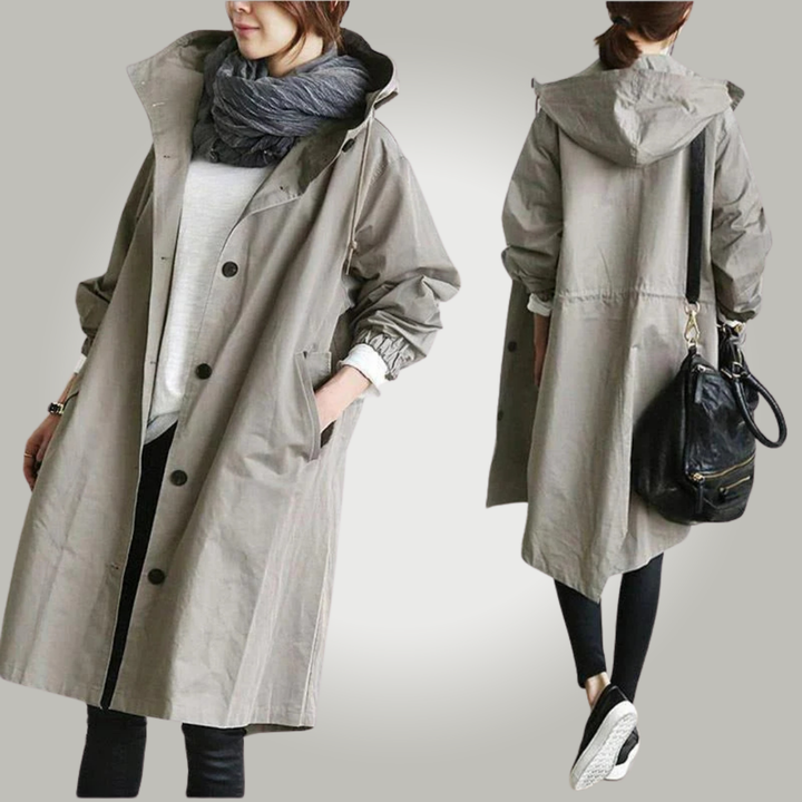 Ludmilla™ | Trench leggero in tessuto premium per un look sofisticato