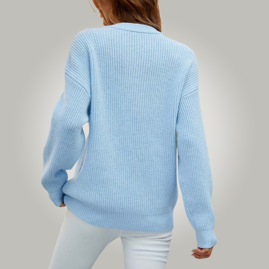 Lorella™ | Maglione casual in maglia a trecce qualità premium