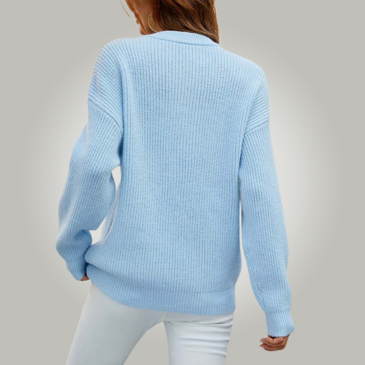 Lorella™ | Maglione casual in maglia a trecce qualità premium