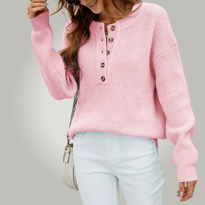 Lorella™ | Maglione casual in maglia a trecce qualità premium