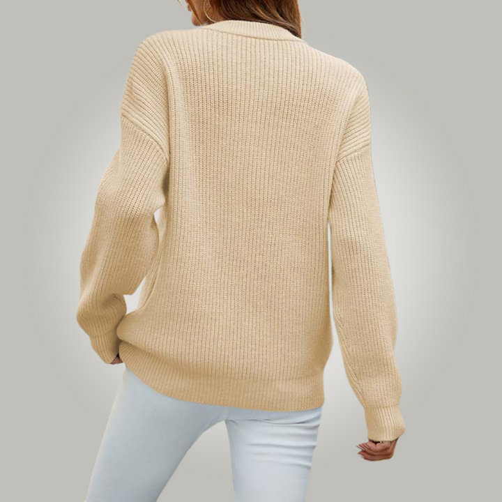 Lorella™ | Maglione casual in maglia a trecce qualità premium