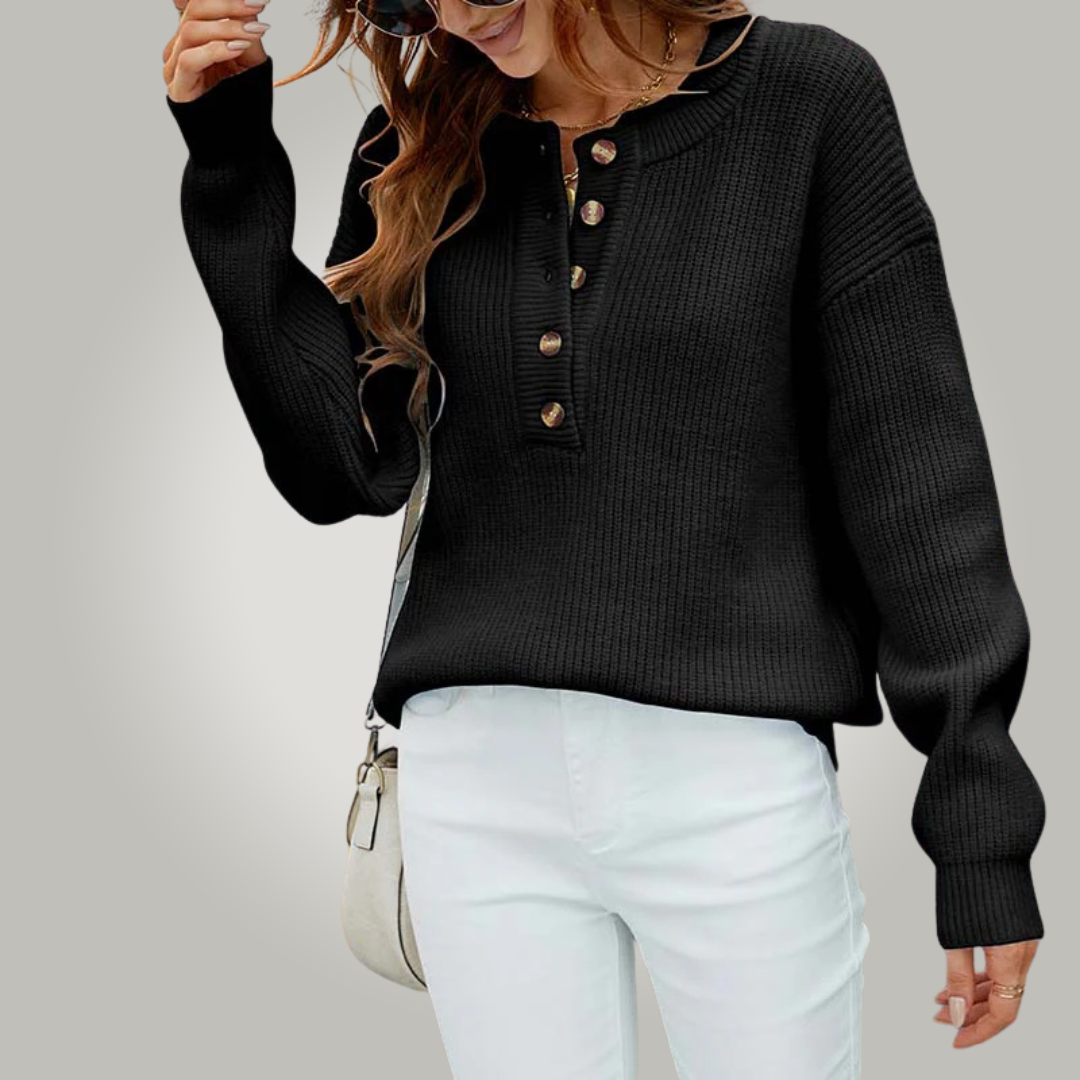 Lorella™ | Maglione casual in maglia a trecce qualità premium
