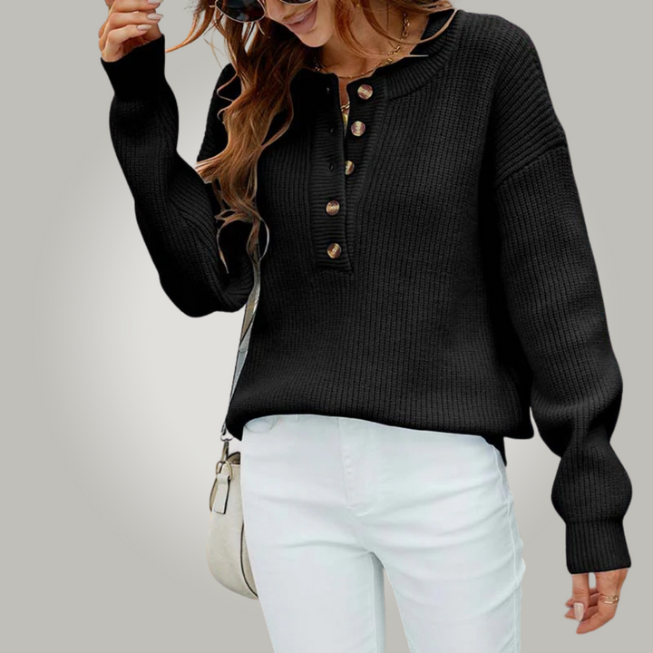 Lorella™ | Maglione casual in maglia a trecce qualità premium