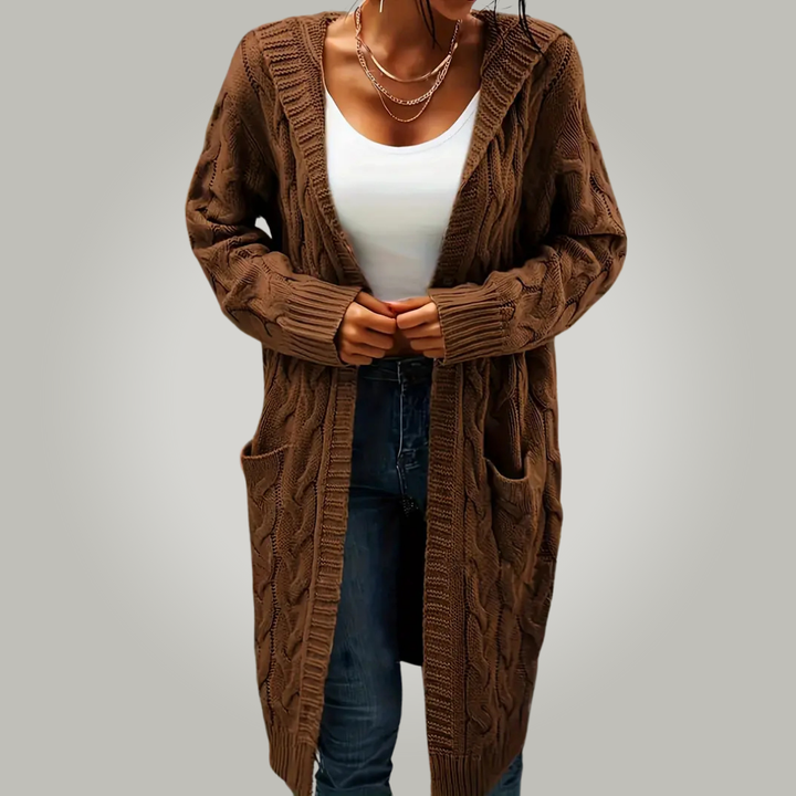 Marti™ | Cardigan lavorato a maglia in filato premium, caldo e avvolgente