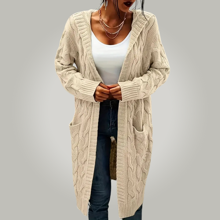 Marti™ | Cardigan lavorato a maglia in filato premium, caldo e avvolgente