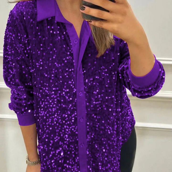 Angelina™ | Maglione scintillante con dettagli glamour