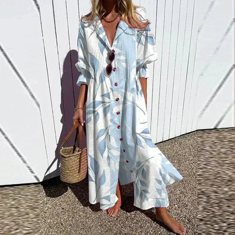 Lina™ | Vestito boho in tessuto premium leggero e romantico